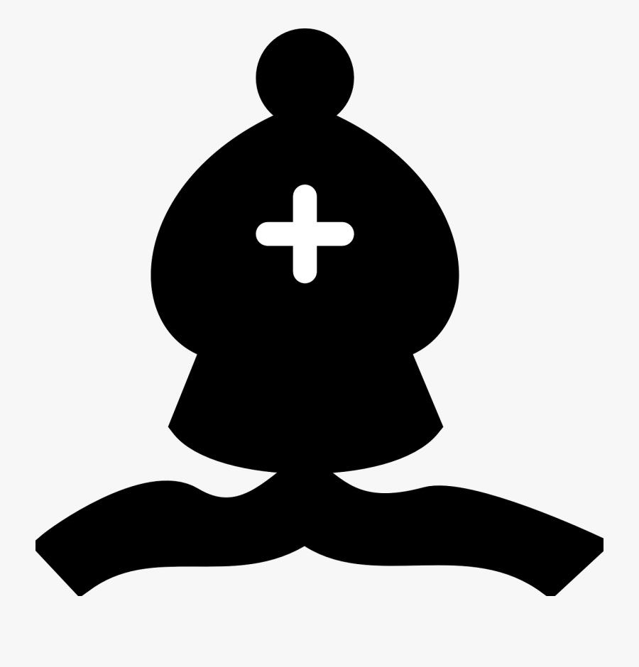 Chess Piece Bishop Queen Knight - Chess Black Bishop Png, Transparent Clipart