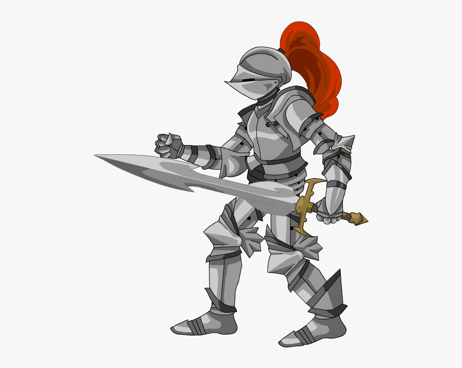 Medival Knight Png Image - Transparent Background Knight Cartoon Transparent, Transparent Clipart