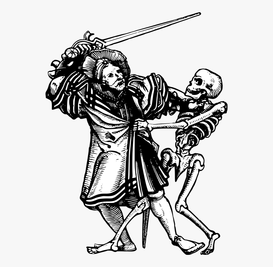 Hans Holbein Danse Macabre, Transparent Clipart
