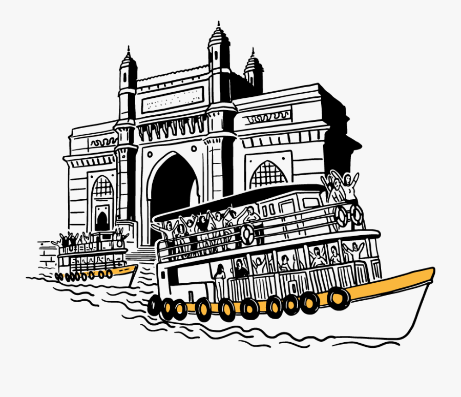 Gateway - Clipart Gateway Of India Png, Transparent Clipart