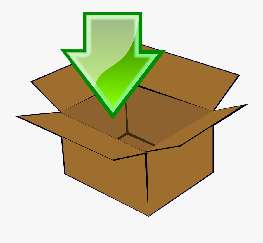 Cardboard Box, Transparent Clipart