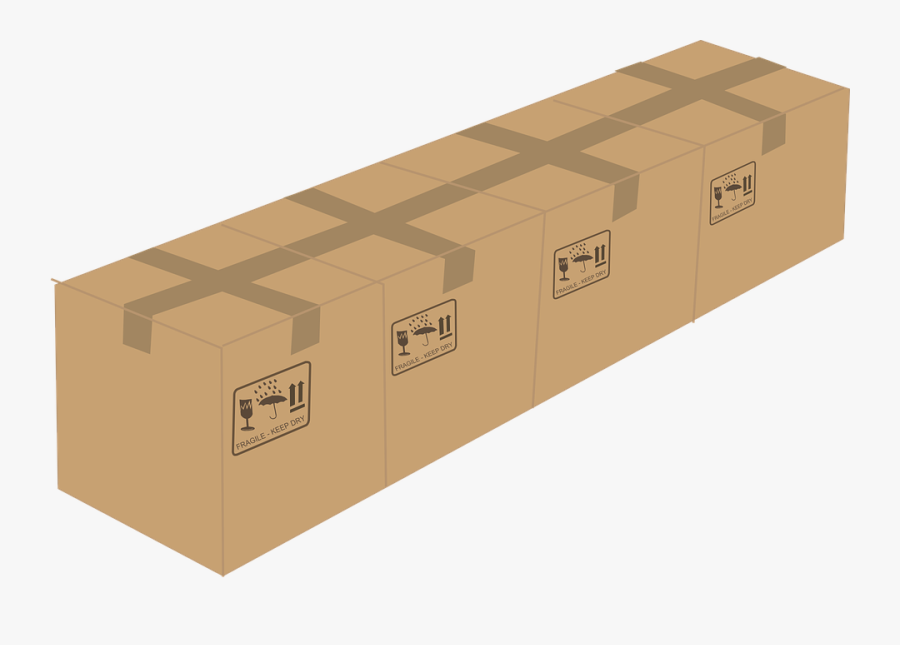 Four Boxes - Boxes Clipart, Transparent Clipart