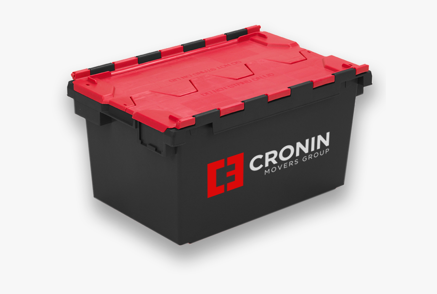 A Great Range Of Crates To Help With Your Move - 80 Ltr Storage Box, Transparent Clipart