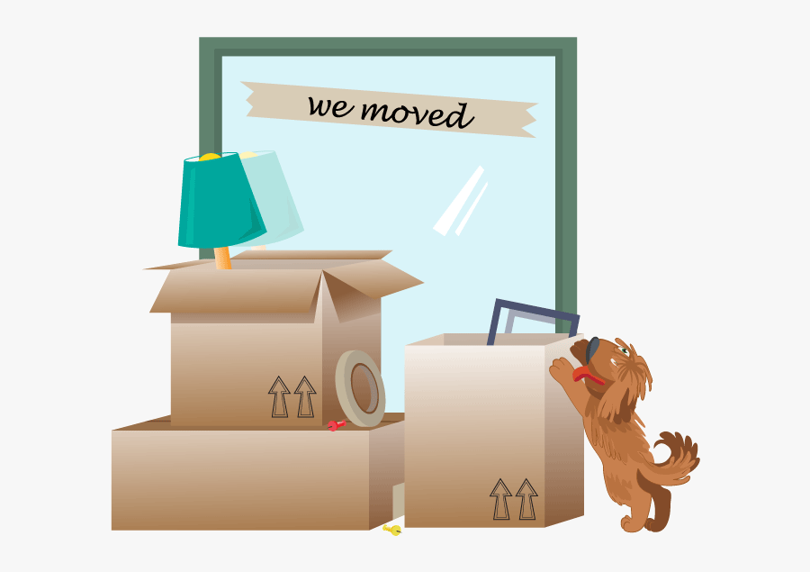 Boxes & Packing Supplies - Illustration, Transparent Clipart