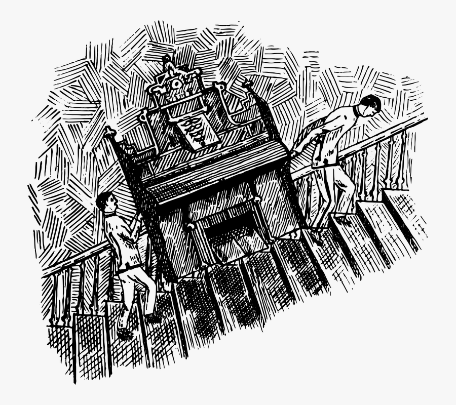 Moving Furniture Drawing, Transparent Clipart