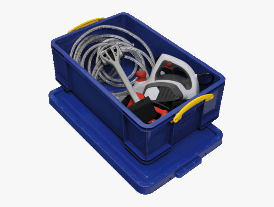 Really Usefull Box® Aufbewahrungsbox/ 50b, B440 X H230 - Wire, Transparent Clipart