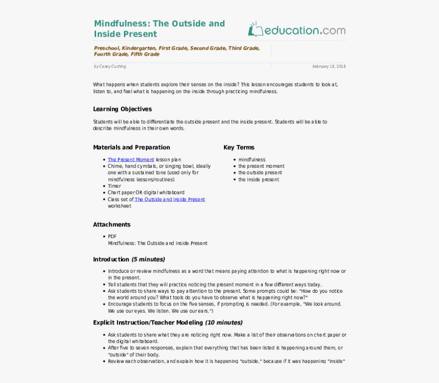 Transparent Mindfulness Clipart - Ms Subbulakshmi 5 Sentences, Transparent Clipart