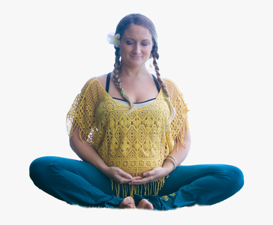 Yoga - Sitting, Transparent Clipart