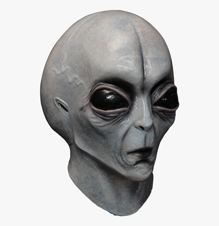 Png Images Free Download - Full Head Alien Mask, Transparent Clipart