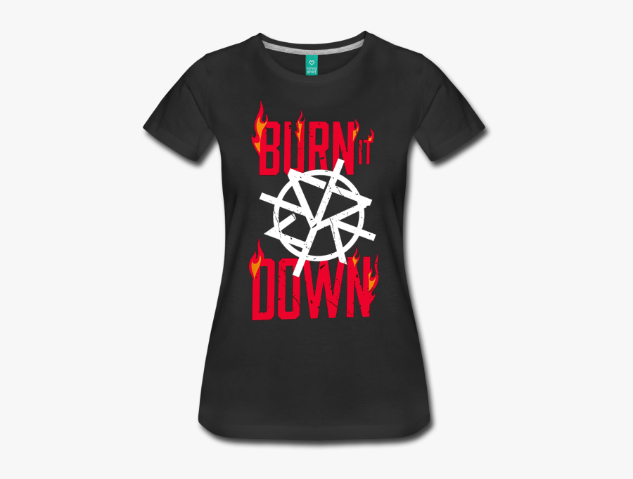 Clip Art Wrestling Apparel Store Seth - Burn It Down Seth Rollins, Transparent Clipart