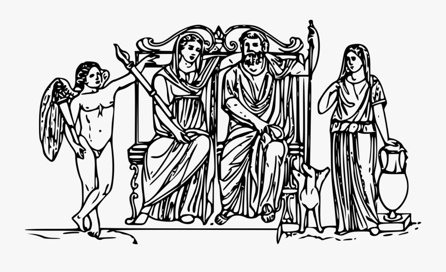 Hades And Persephone - Hades And Persephone Png, Transparent Clipart