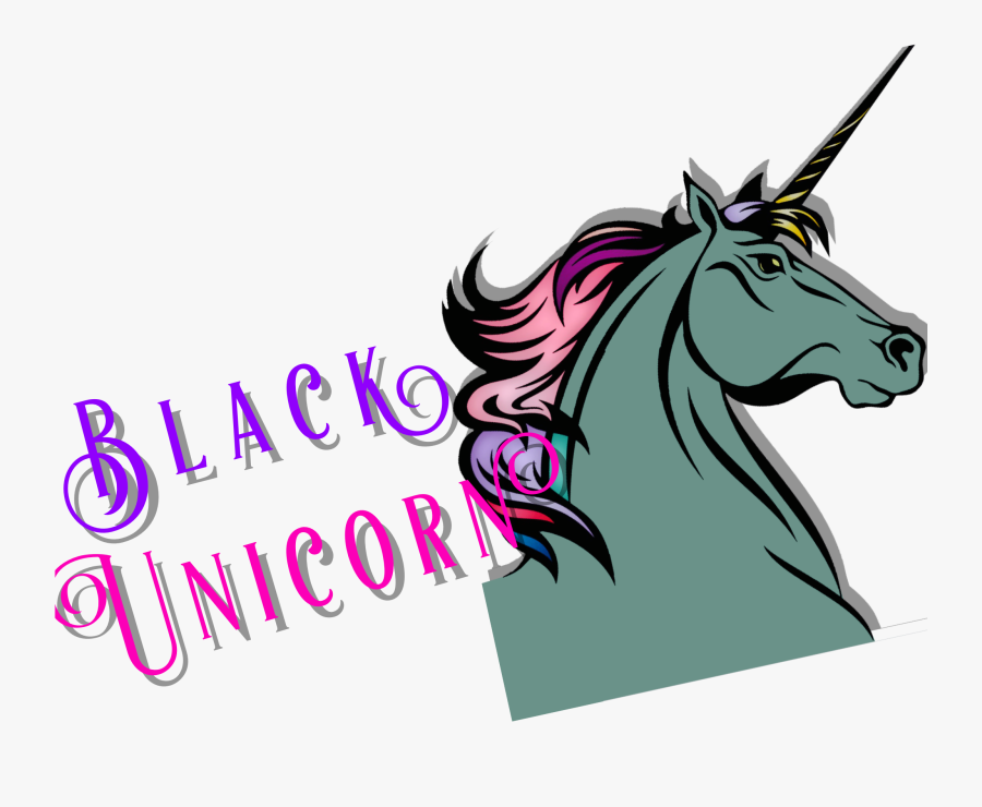 Black Unicorn Llc - Unicorn, Transparent Clipart