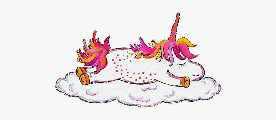 Hand Drawn Unicorns Sticker Pack Messages Sticker-9, Transparent Clipart