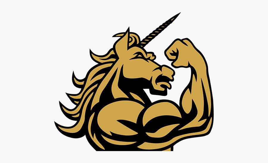 Unicorn - Steubenville Big Red Logo, Transparent Clipart