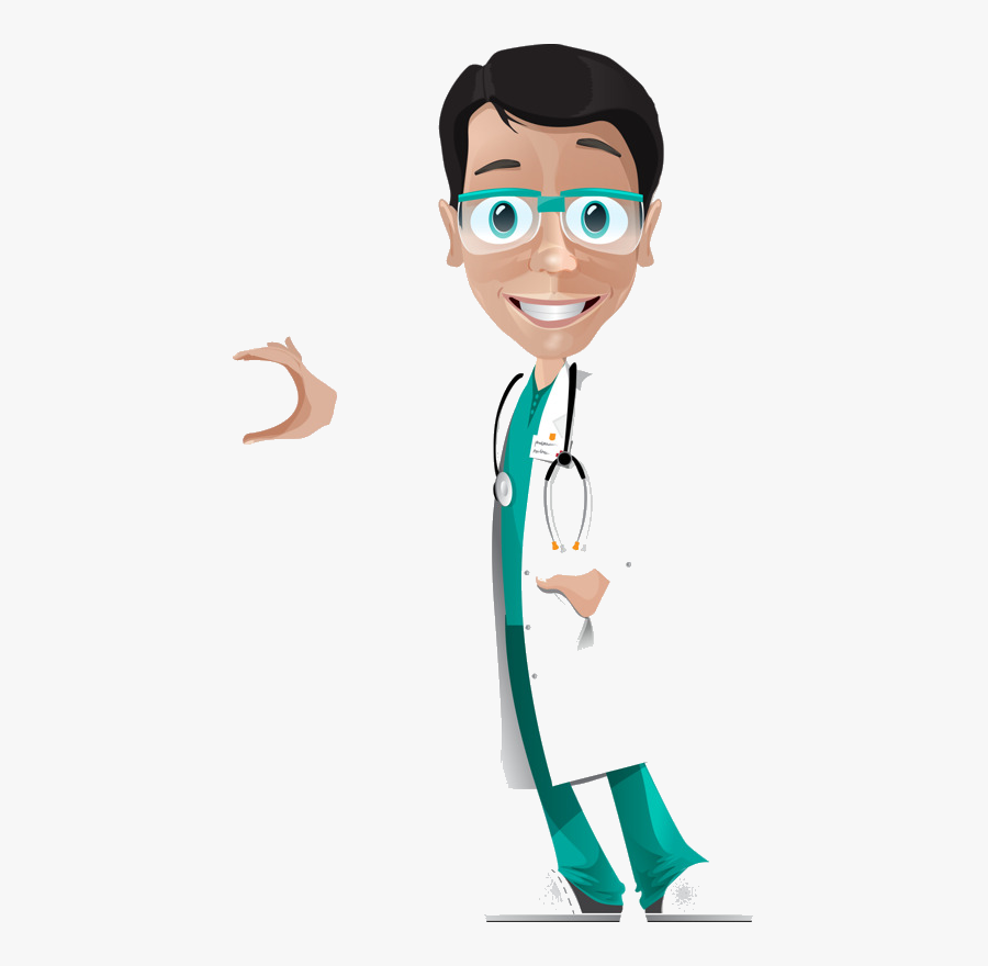Doctor Cartoon Vector Psd And Clipart With Transparent - Cartoon Transparent Doctor Hd Png, Transparent Clipart