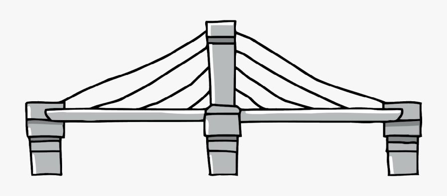 Suspension Bridge Clipart , Png Download, Transparent Clipart
