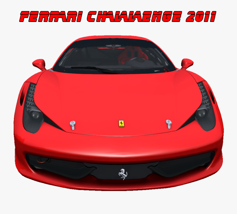 Transparent Ferrari Car Png, Transparent Clipart
