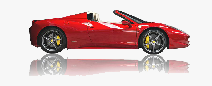 Ferrari Transparent - Car Side View Png, Transparent Clipart