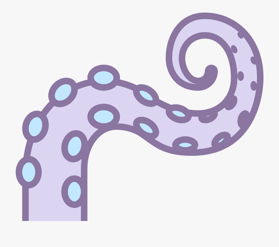 Tentacle Clipart Blue Octopus - Tentacles Clipart, Transparent Clipart