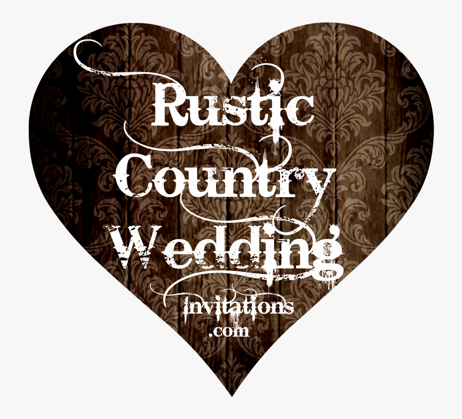 Clip Art Rustic Wedding Invitation Background - Calligraphy, Transparent Clipart