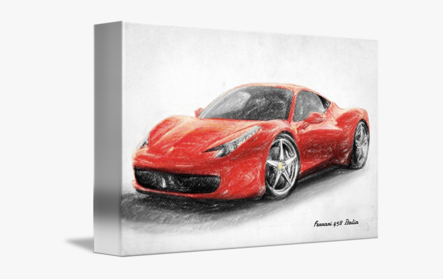 Transparent Bugatti Chiron Png - Ferrari 458, Transparent Clipart