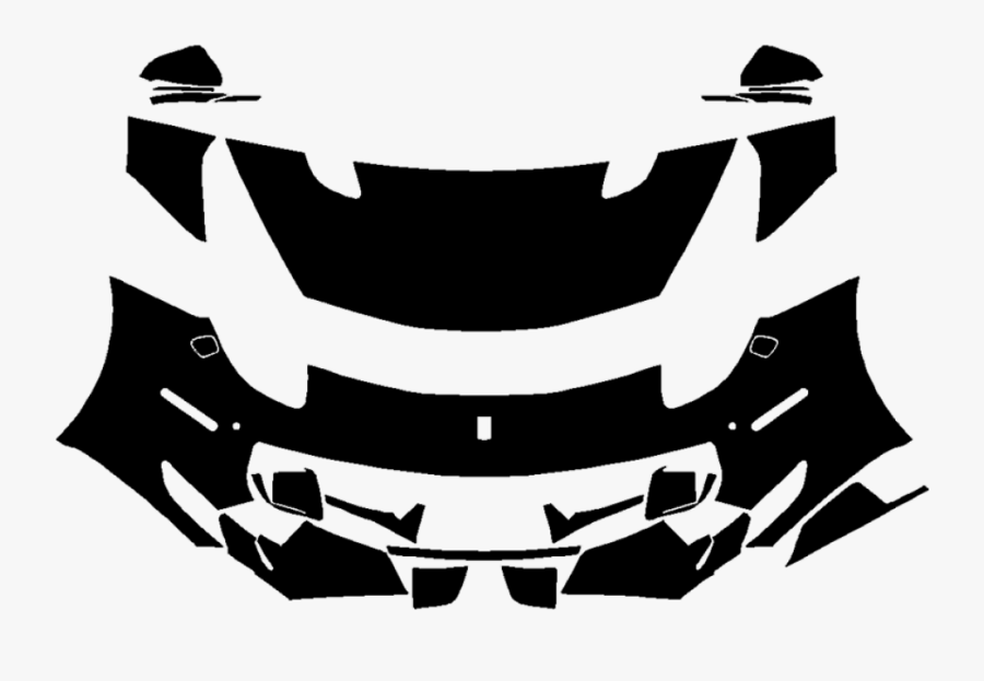 2016-2018 Ferrari F12tdf 3m Clear Bra Deluxe Paint, Transparent Clipart