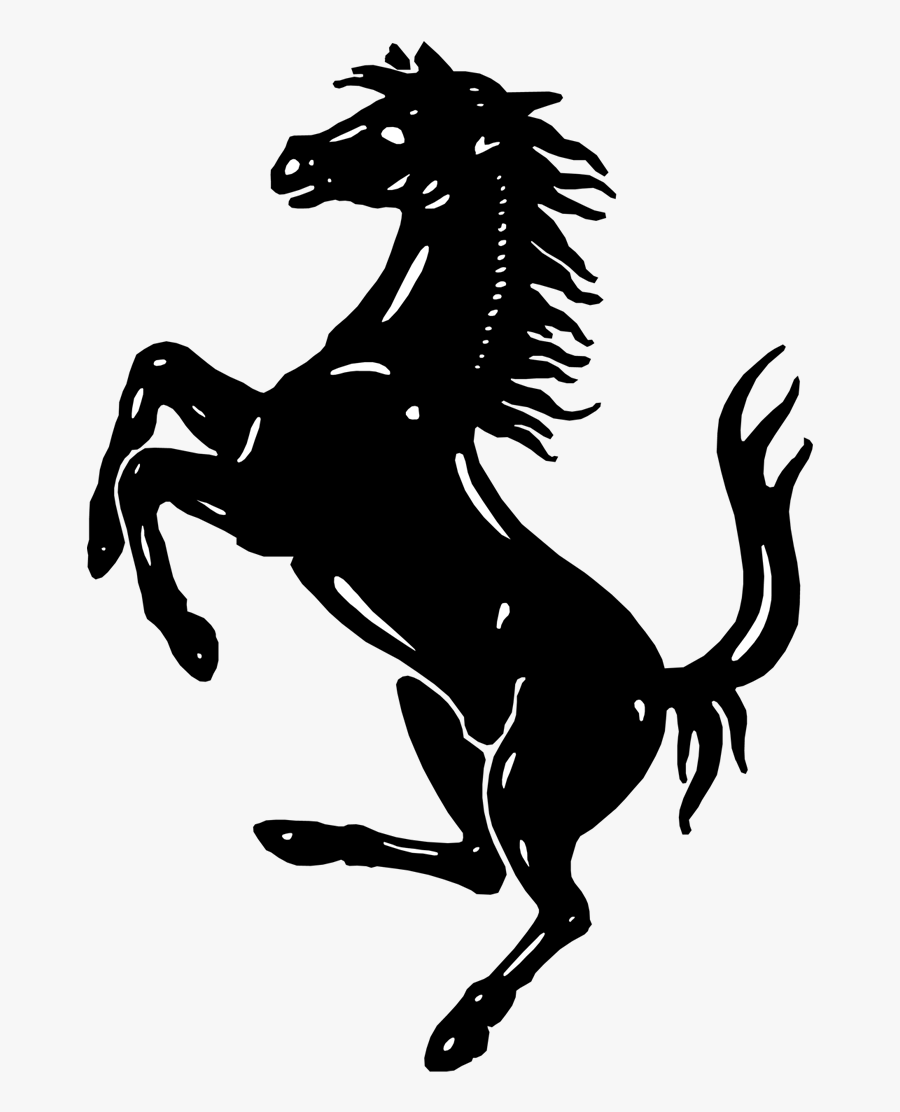 Ferrari Logo, Hd Png, Meaning, Information - Ferrari Horse Logo Png, Transparent Clipart