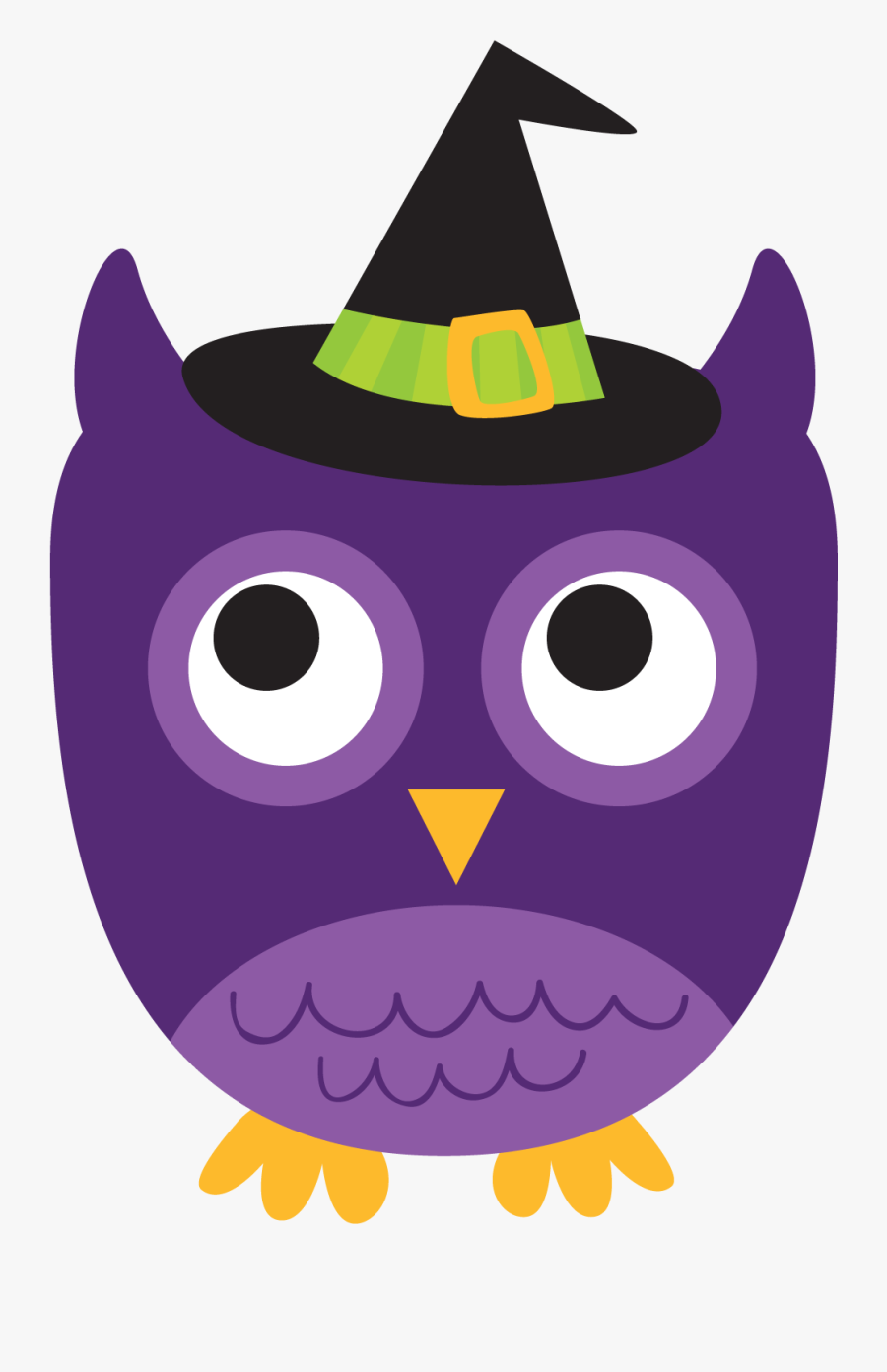 Halloween Owls Clip Art, Transparent Clipart