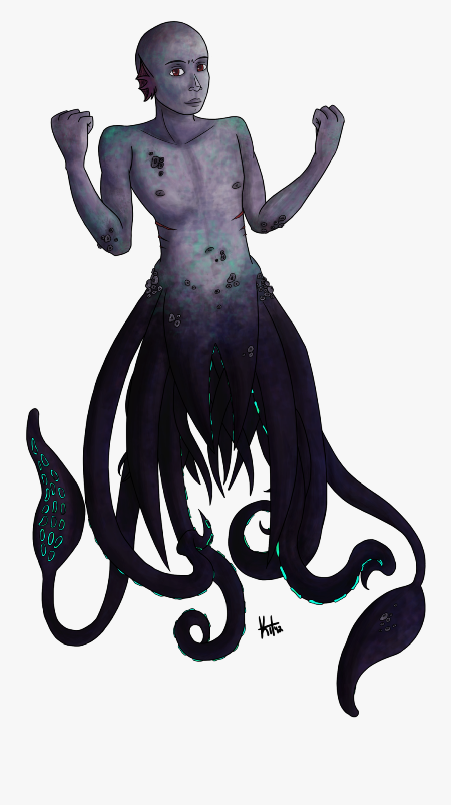 Colossal Squid Octopus Kraken - Colossal Octopus, Transparent Clipart