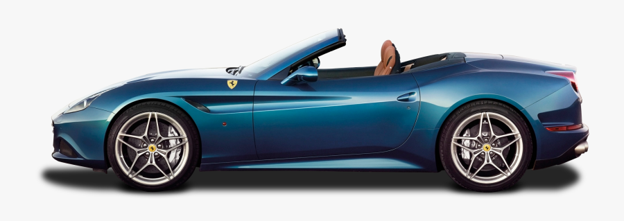 2015 Ferrari California T Blue, Transparent Clipart