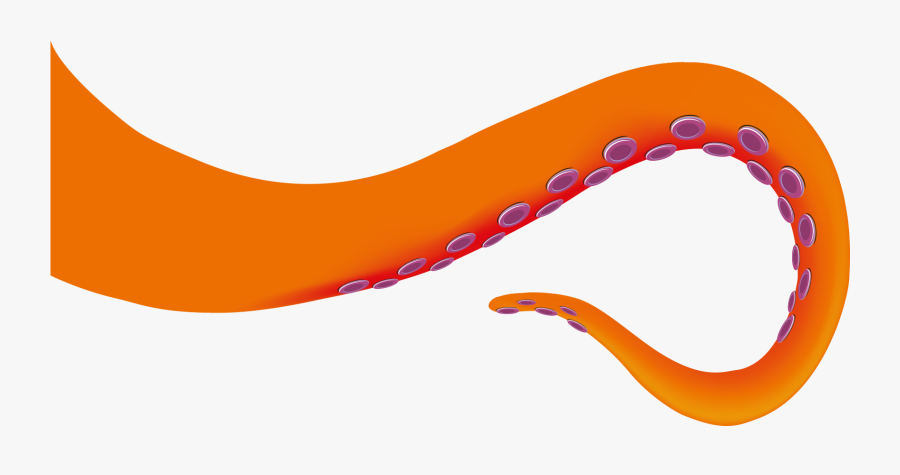 Octopus Tentacle , Png Download - Tentacle Png, Transparent Clipart