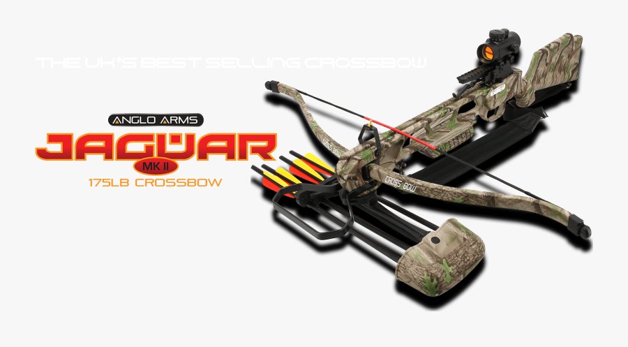 Crossbow Vs Recurve - Anglo Arms Jaguar Crossbow, Transparent Clipart