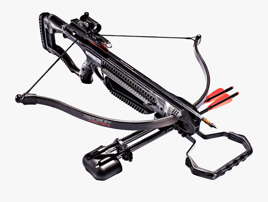 Crossbow Barnett Outdoors Recurve Bow Sight Hunting - Barnett Recruit Recurve Crossbow, Transparent Clipart