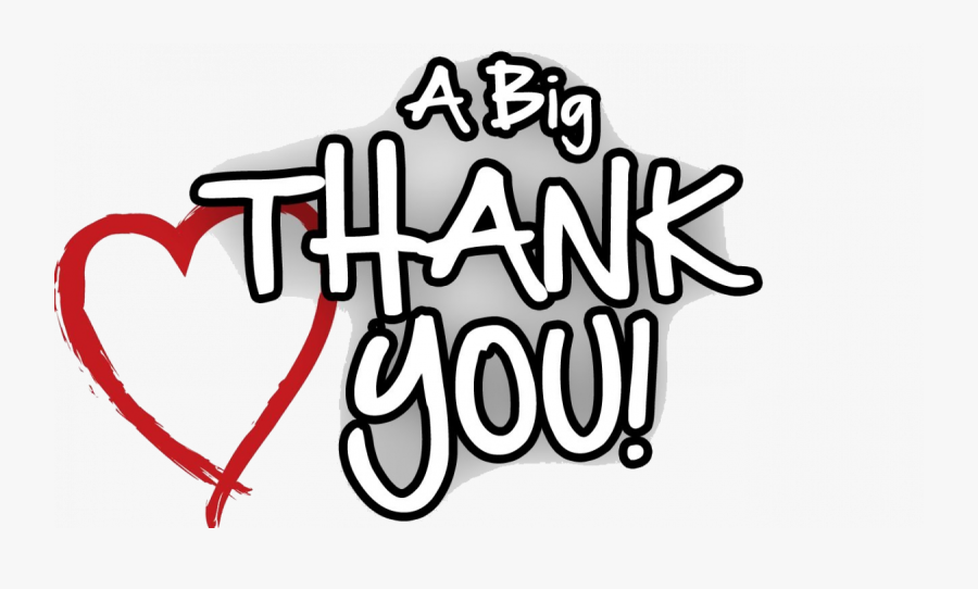 Big Thank You Clipart, Transparent Clipart