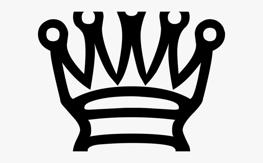 Organizing Queen Cliparts - Chess Piece Clipart Black And White, Transparent Clipart