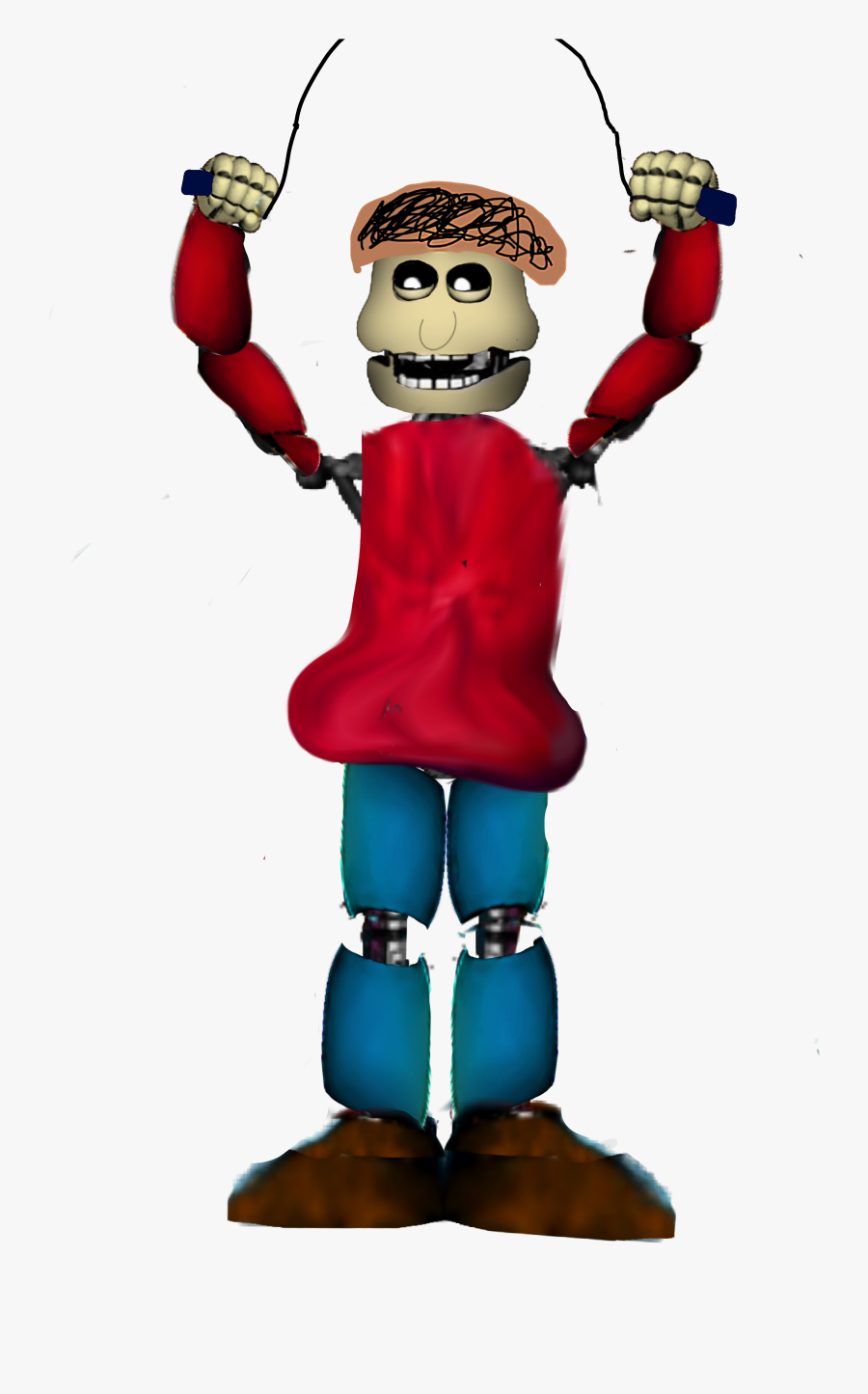 #fnaf #baldi Robot Playtime\un-nightmare Playtime - Baldi Robot, Transparent Clipart