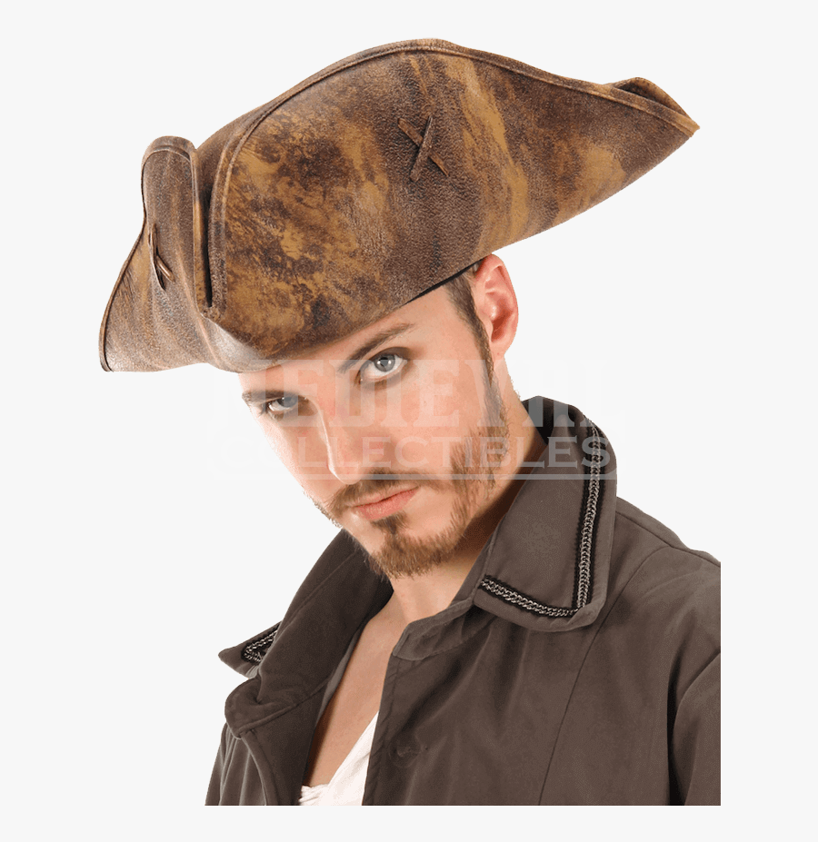 Celtic Furry Hat Png - Jack Sparrow Tricorn Pirate Hat, Transparent Clipart