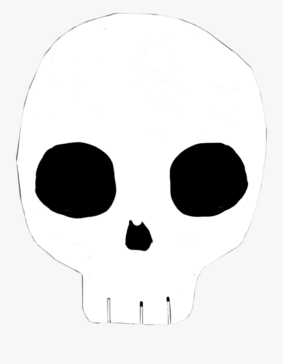 Skull, Transparent Clipart