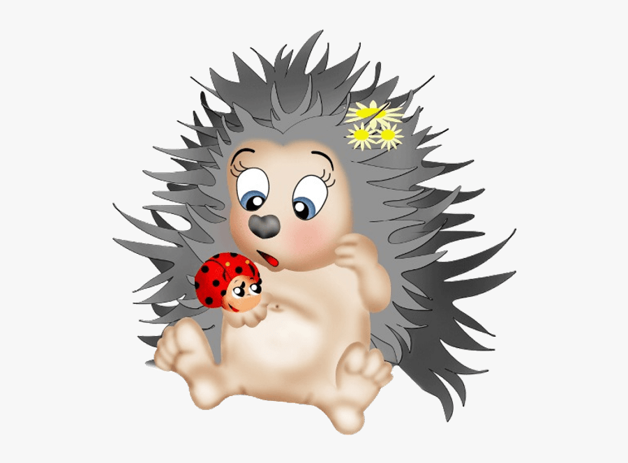 Hedgehog Clipart, Transparent Clipart