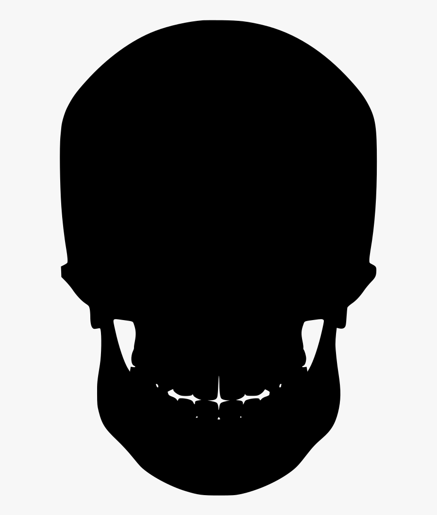 Skull, Transparent Clipart