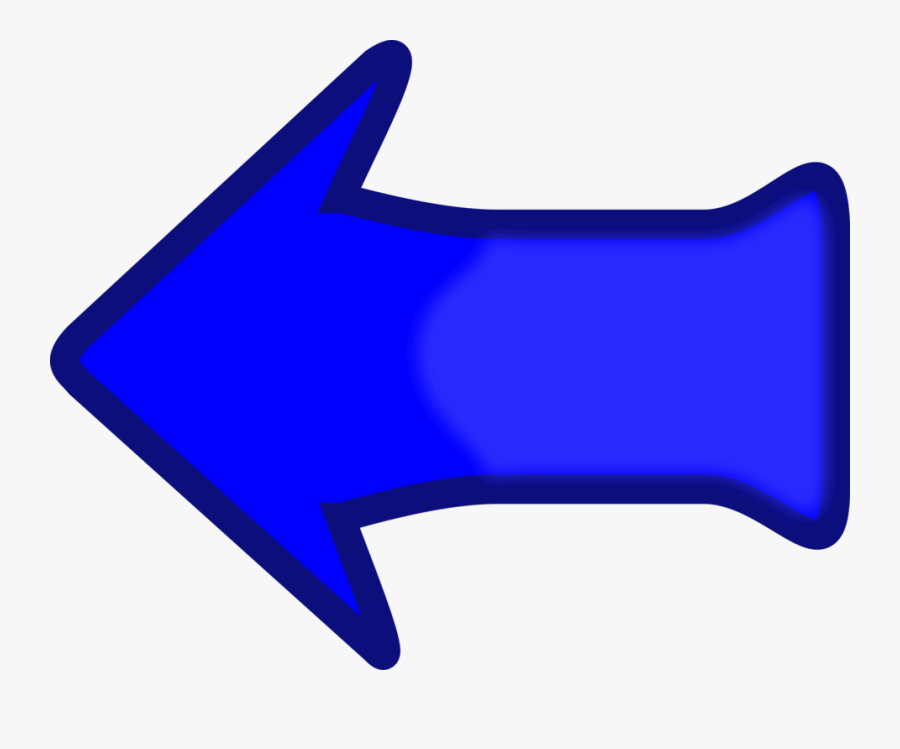 Smooth Clipart Free For Download - Blue Down Arrow, Transparent Clipart