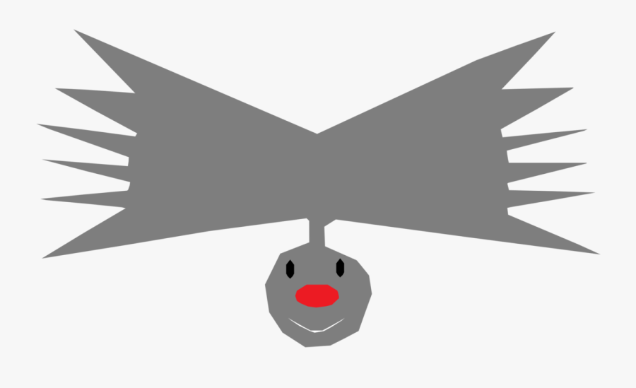 Bat,angle,logo - Origami, Transparent Clipart