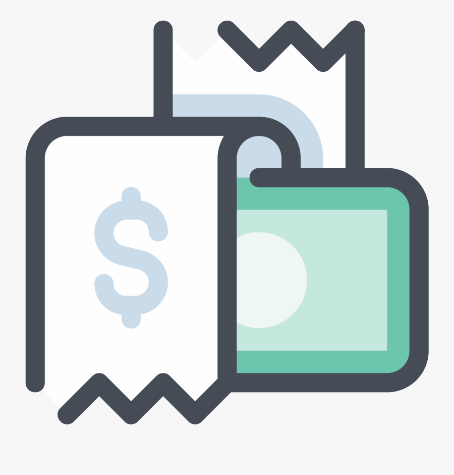 Kaufen Für Bargeld Icon - Receipts Png, Transparent Clipart