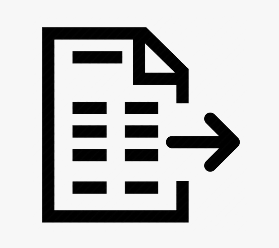 Invoice Png Photo - Font Send Png Icon, Transparent Clipart