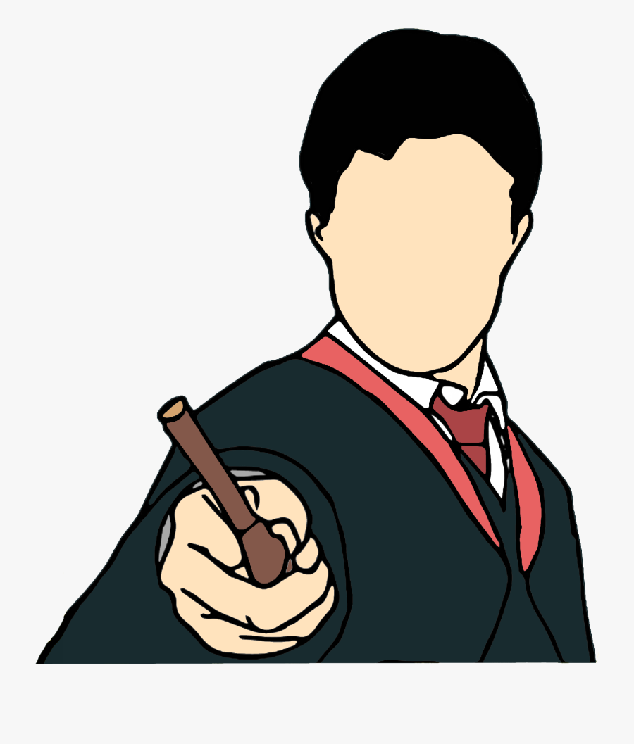 Faceless Art Harry Potter, Transparent Clipart