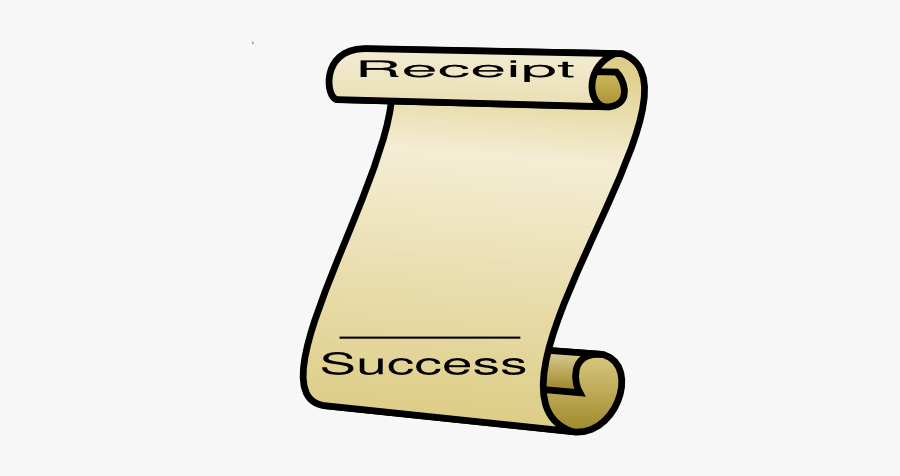 Scroll Of Paper Clipart, Transparent Clipart