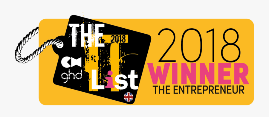The It List 2018 Winner Logo The Entrepreneur - Ghd, Transparent Clipart