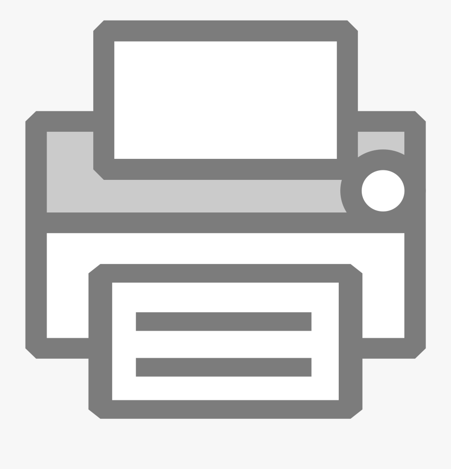 Print - Transparent Background Printer Clip Art, Transparent Clipart