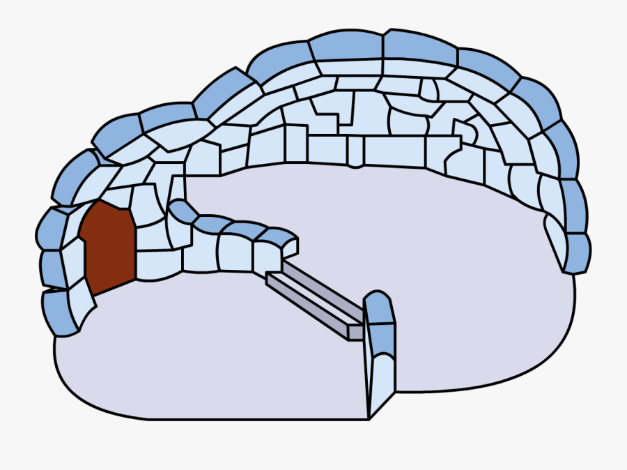 Split Level Igloo - Club Penguin Double Igloo, Transparent Clipart