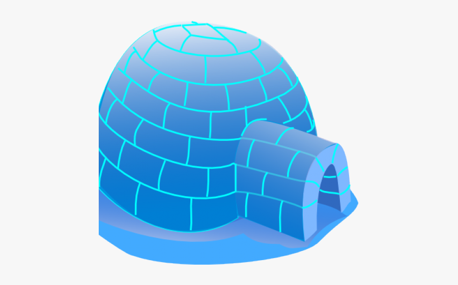 Igloo Clip Art, Transparent Clipart